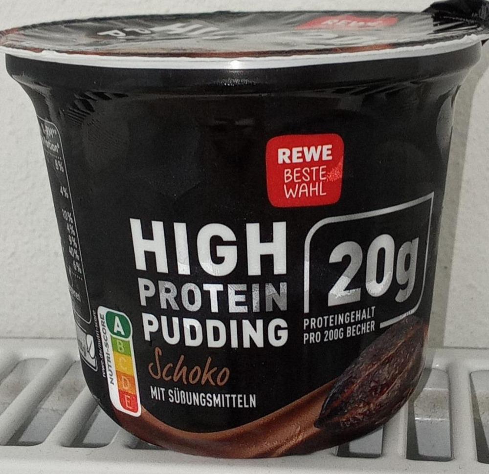 Zdjęcia - Budyń proteinowy czekoladowy REWE