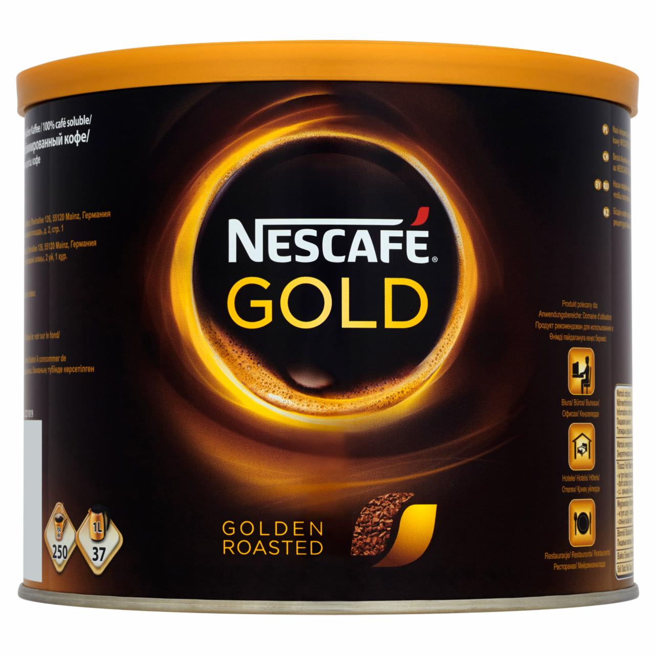 Zdjęcia - Nescafé Gold Golden Roasted Kawa rozpuszczalna 500 g