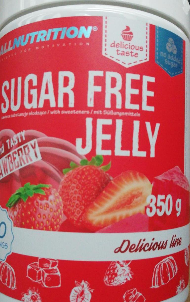Zdjęcia - Galaretka sugar free jelly Allnutrition