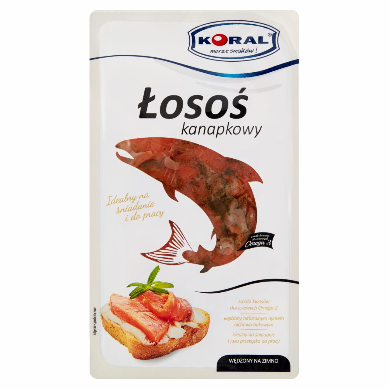 Zdjęcia - Koral Łosoś kanapkowy 60 g