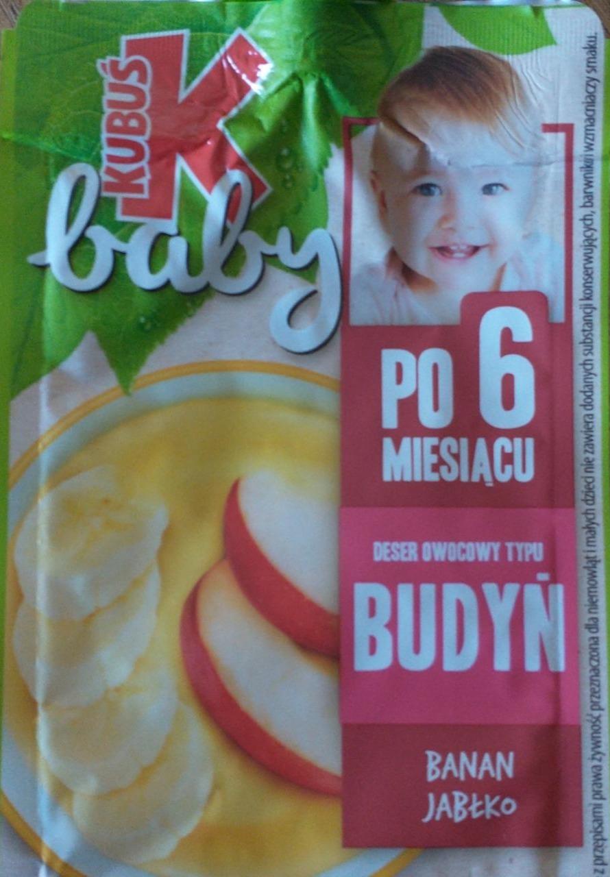 Zdjęcia - Budyń o smaku banana i jabłka kubuś baby