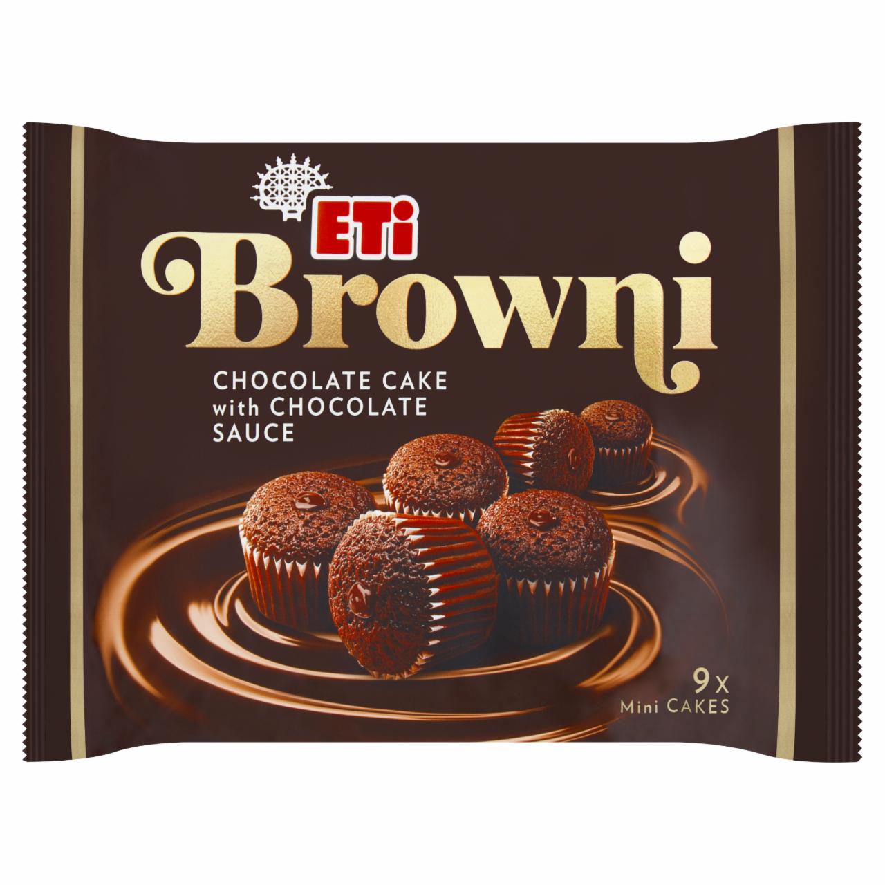 Zdjęcia - Eti Browni Babeczki z czekoladą i nadzieniem czekoladowym 180 g