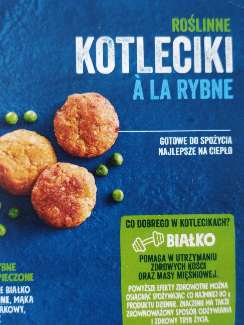 Zdjęcia - dobra kaloria Roślinne kotleciki à la rybne 160 g