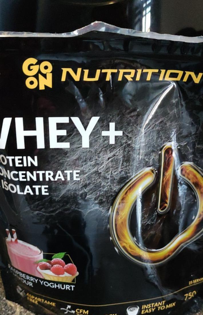 Zdjęcia - Protein Whey+ Raspberry Yogurt GO ON Nutrition