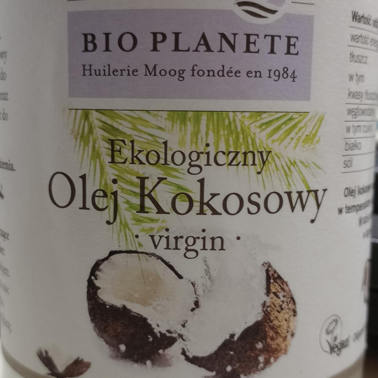 Zdjęcia - Ekologiczny Olej Kokosowy virgin Bio Planete