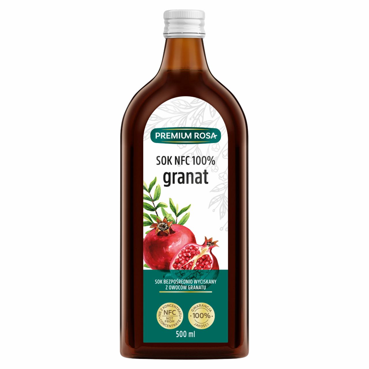 Zdjęcia - Premium Rosa Sok NFC 100% granat 500 ml