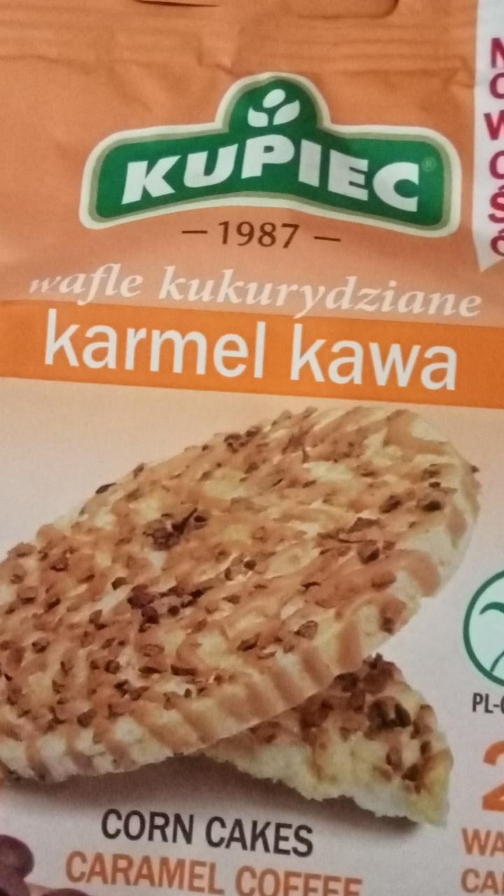 Zdjęcia - wafle kukurydziane karmel kawa Kupiec