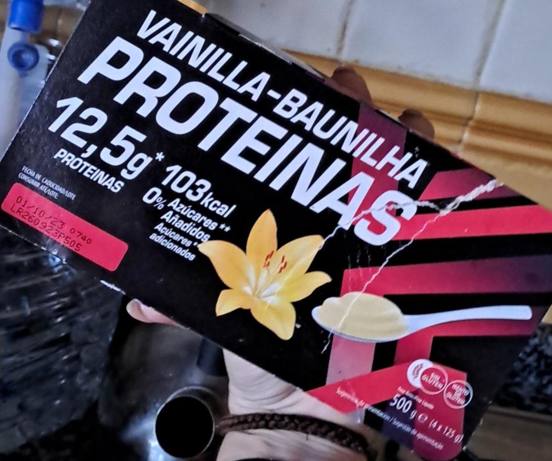 Zdjęcia - Waniliowe jogurty proteinowe Proteinas