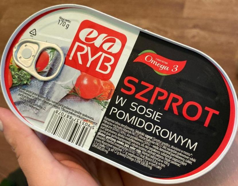 Zdjęcia - Era Ryb Szprot w sosie pomidorowym 170 g