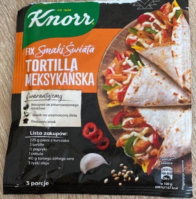 Zdjęcia - Fix Smaki Świata Tortilla Meksykańska Knorr