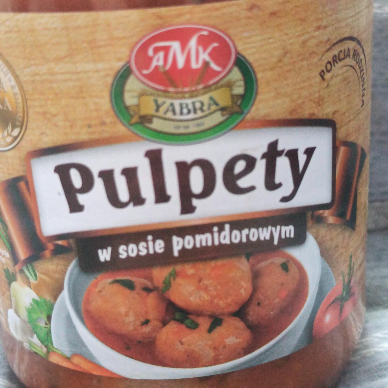 Zdjęcia - Pulpety w sosie pomidorowym AMK YABRA