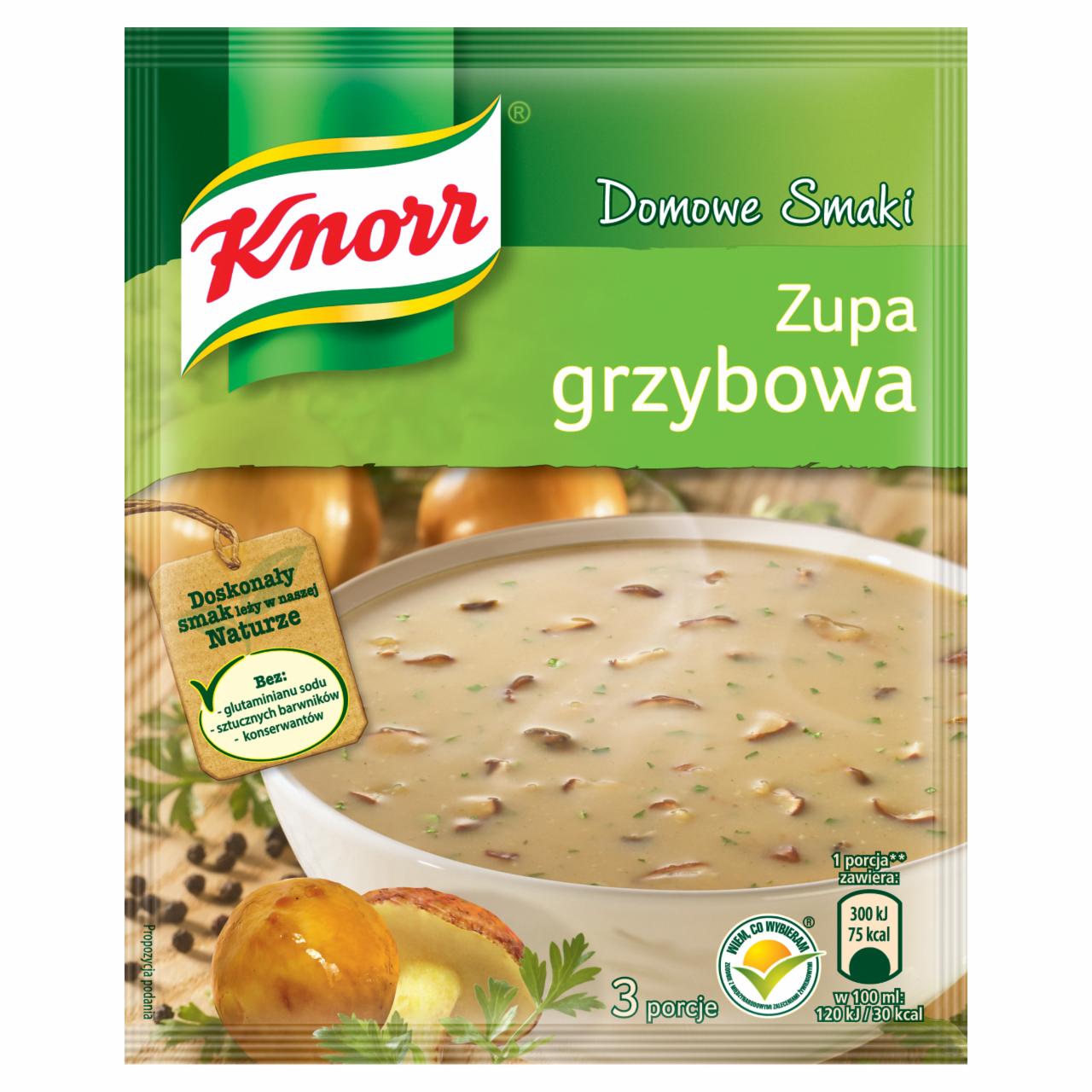 Zdjęcia - Knorr Domowe Smaki Zupa grzybowa 50 g