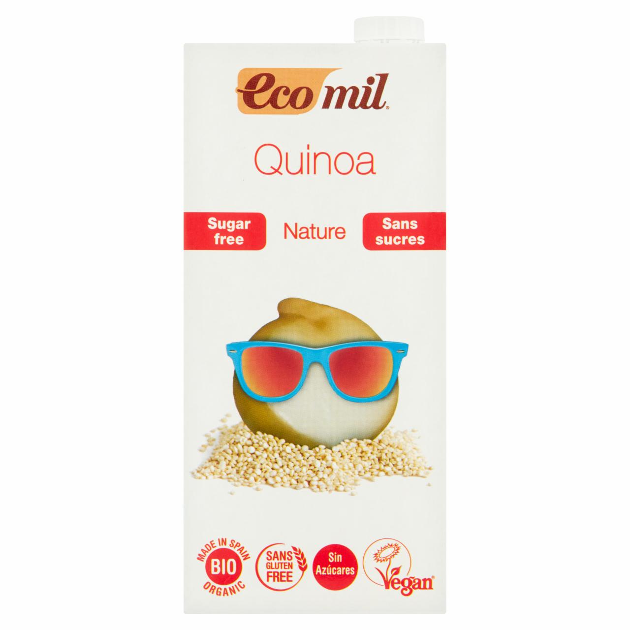 Zdjęcia - EcoMil Napój z quinoa bez cukru Bio 1 l