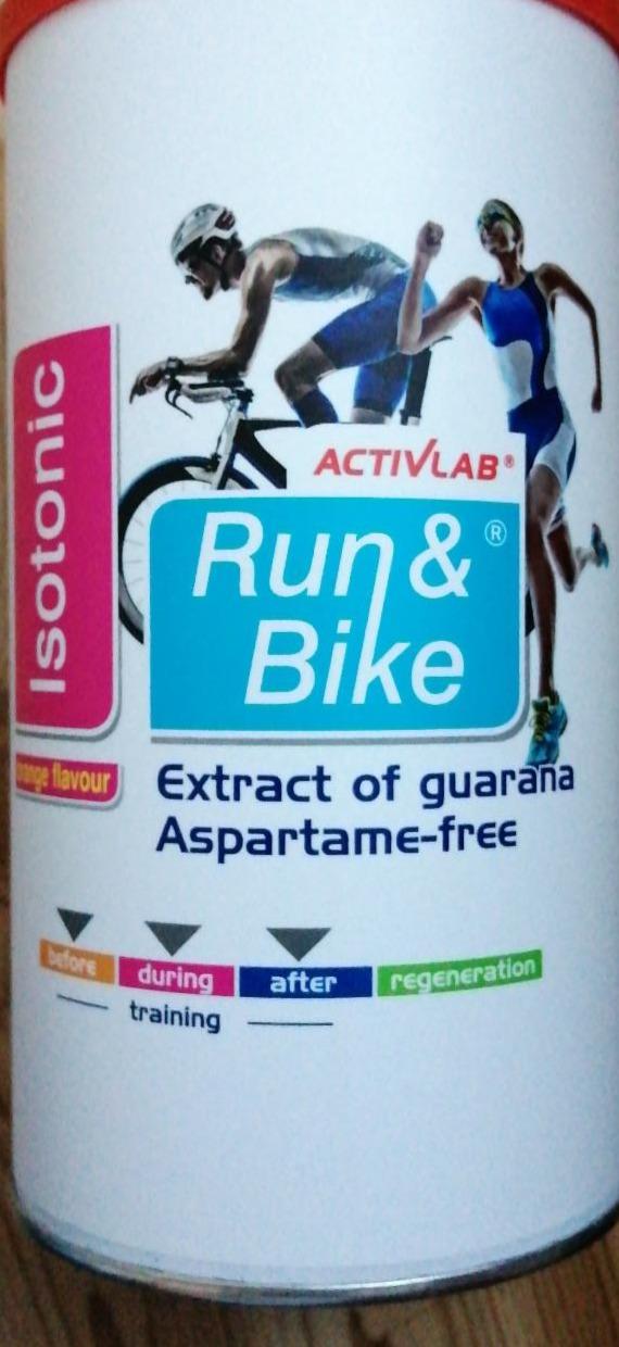 Zdjęcia - Activlab Run&Bike Isotonic Napój izotoniczny w proszku o smaku pomarańczowym 475 g