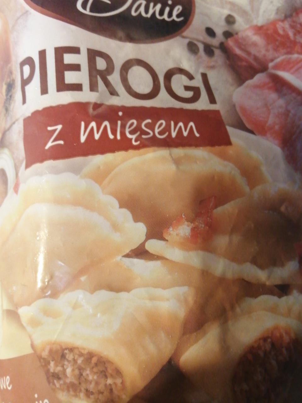 Zdjęcia - Pierogi z mięsem Biedronka