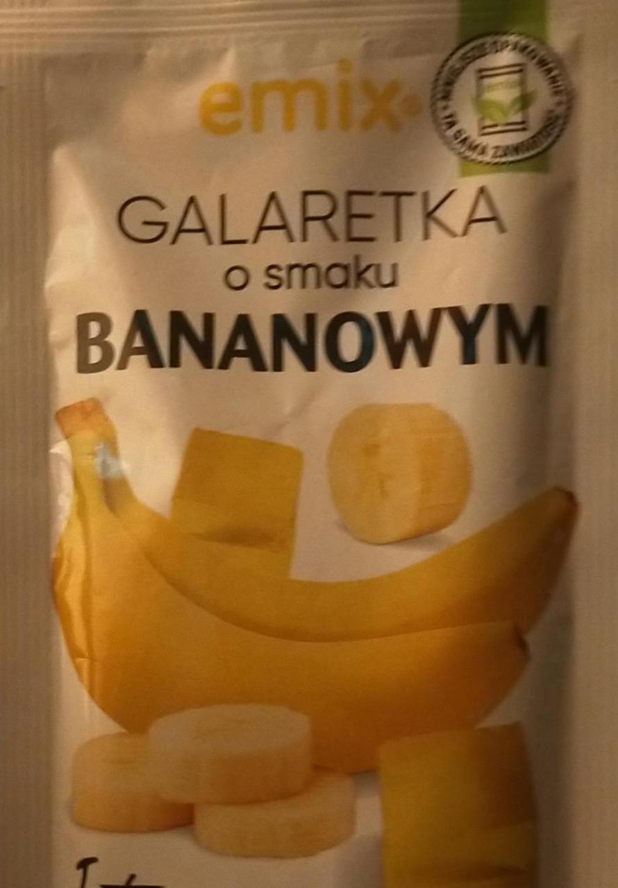 Zdjęcia - Galaretka o smaku bananowym Emix
