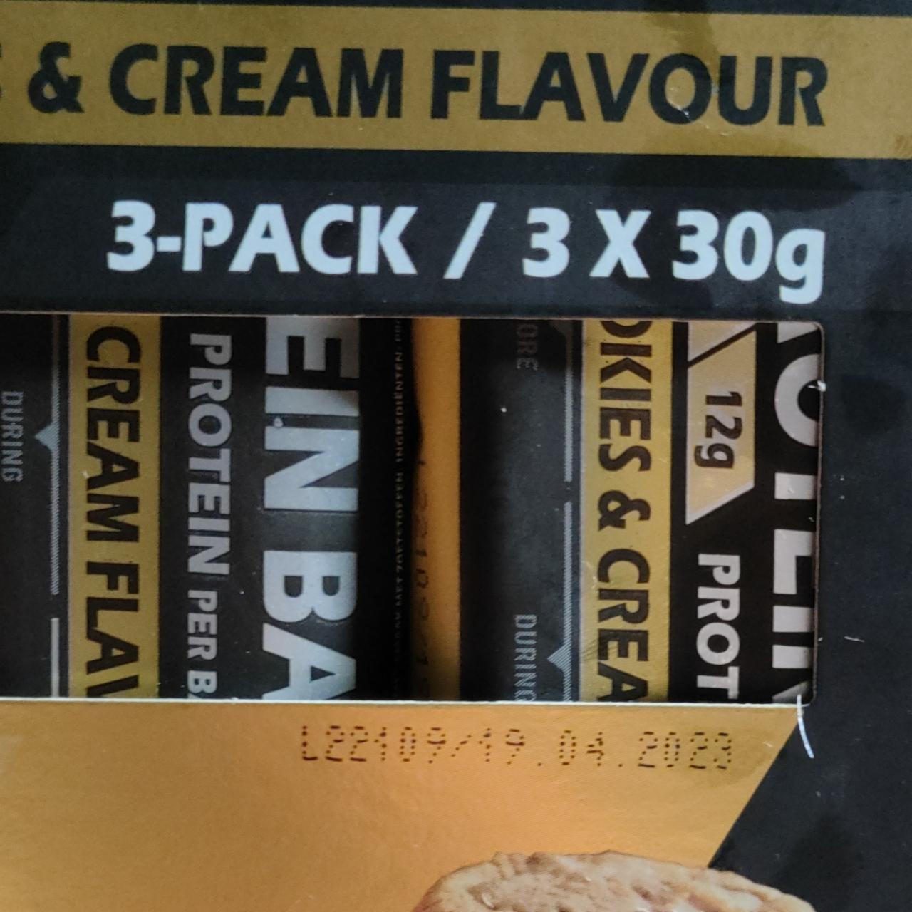 Zdjęcia - Cookies&cream flavour Protein bar