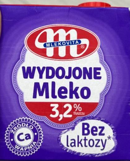 Zdjęcia - Mlekovita Wydojone Mleko bez laktozy 3,2% 500 ml