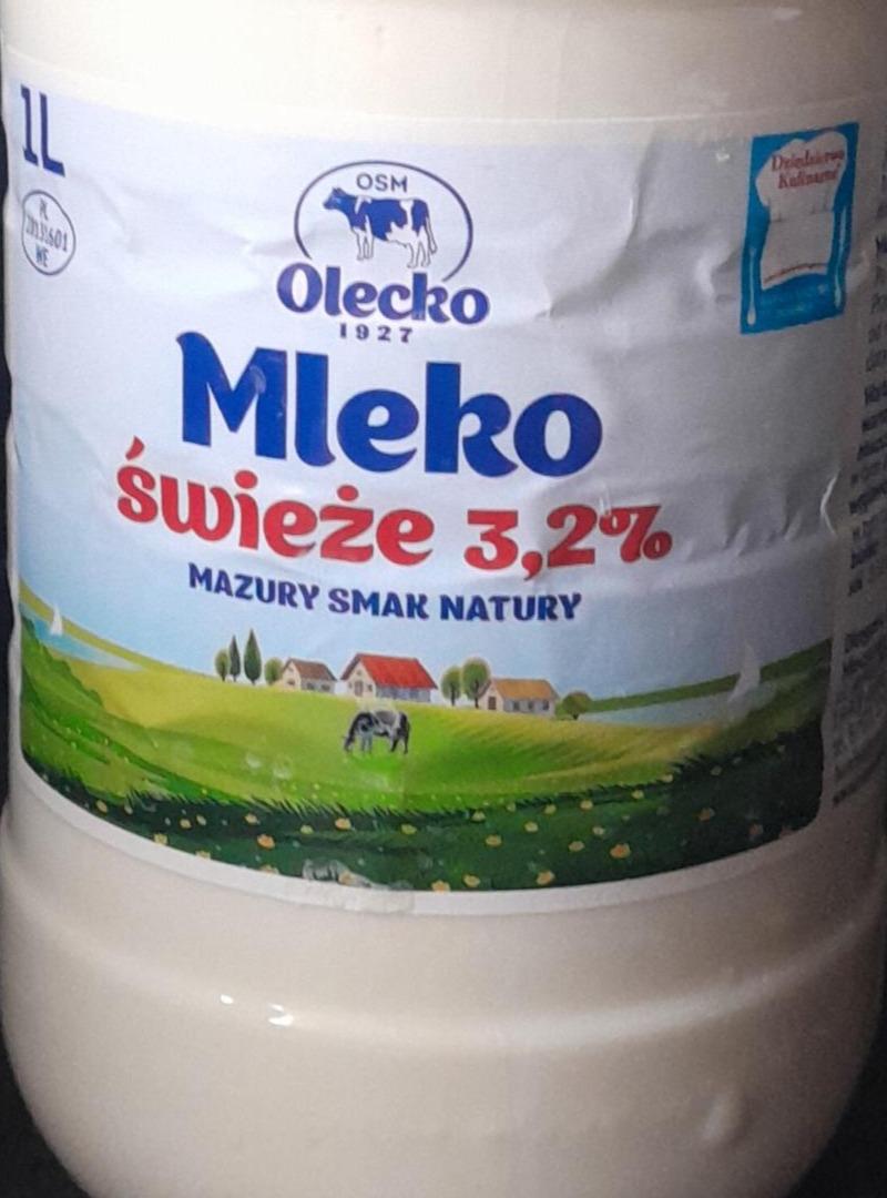 Zdjęcia - Mleko świeże 3,2 % Olecko