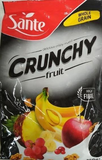 Zdjęcia - Crunchy fruit delicious crispy muesli Sante