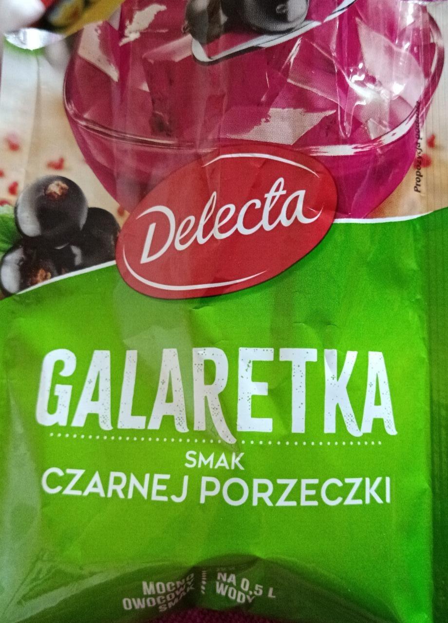 Zdjęcia - Delecta Galaretka smak czarnej porzeczki 70 g