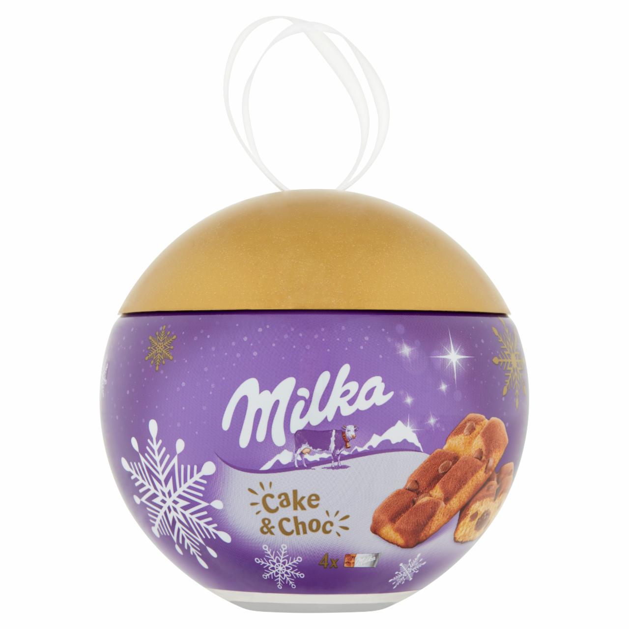 Zdjęcia - Milka Ciastka biszkoptowe Cake & Choc 140 g (4 x 35 g)