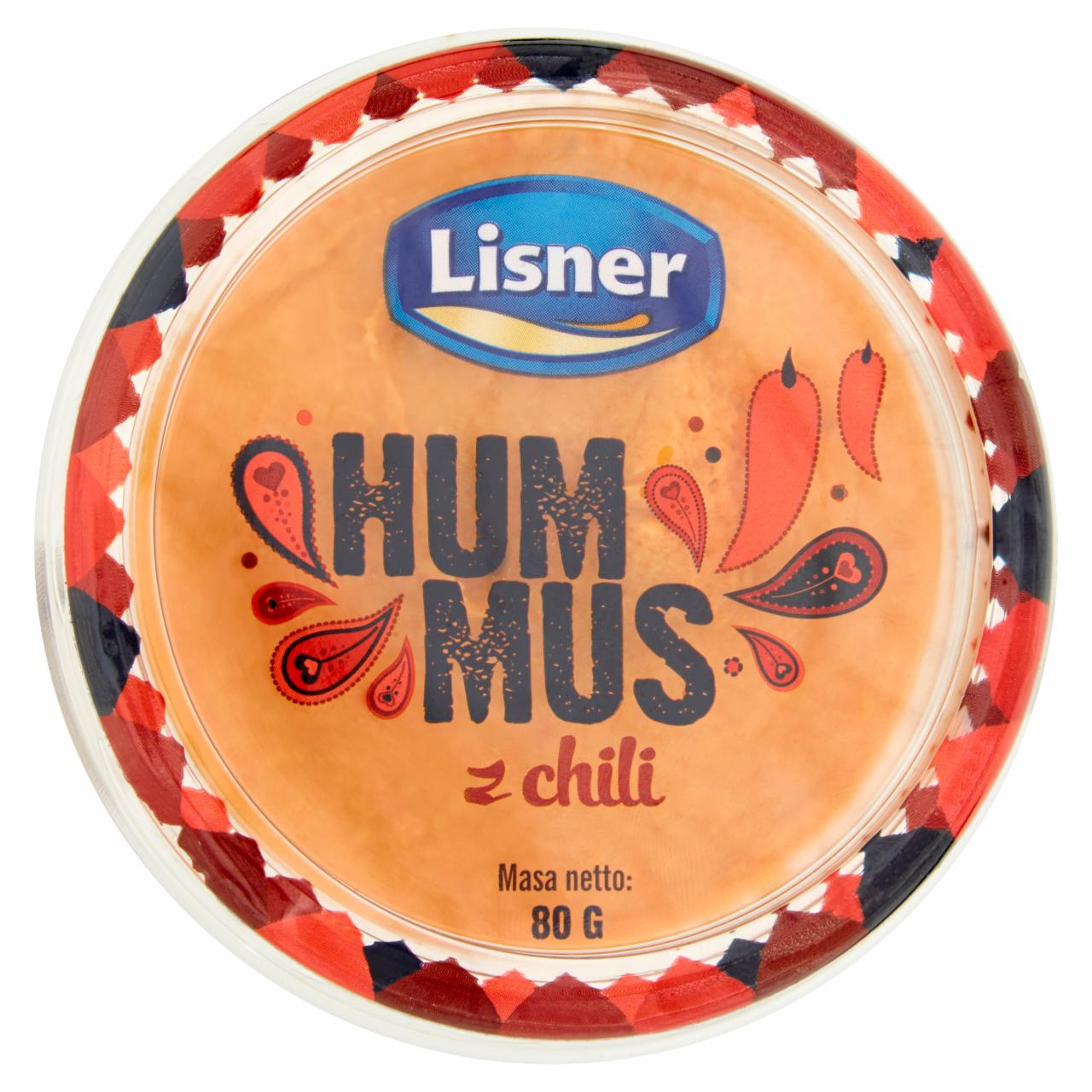 Zdjęcia - Lisner Hummus z chili 80 g