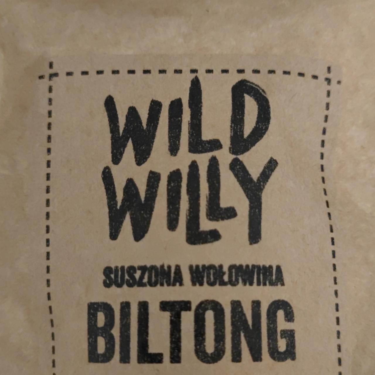 Zdjęcia - Wild willy suszona wołowina biltong