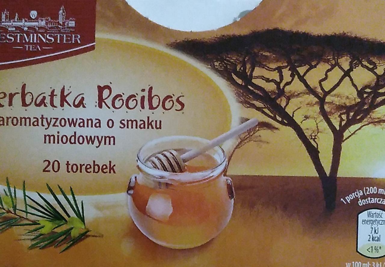 Zdjęcia - Herbatka Rooibos aromatyzowana o smaku miodowym Westminister
