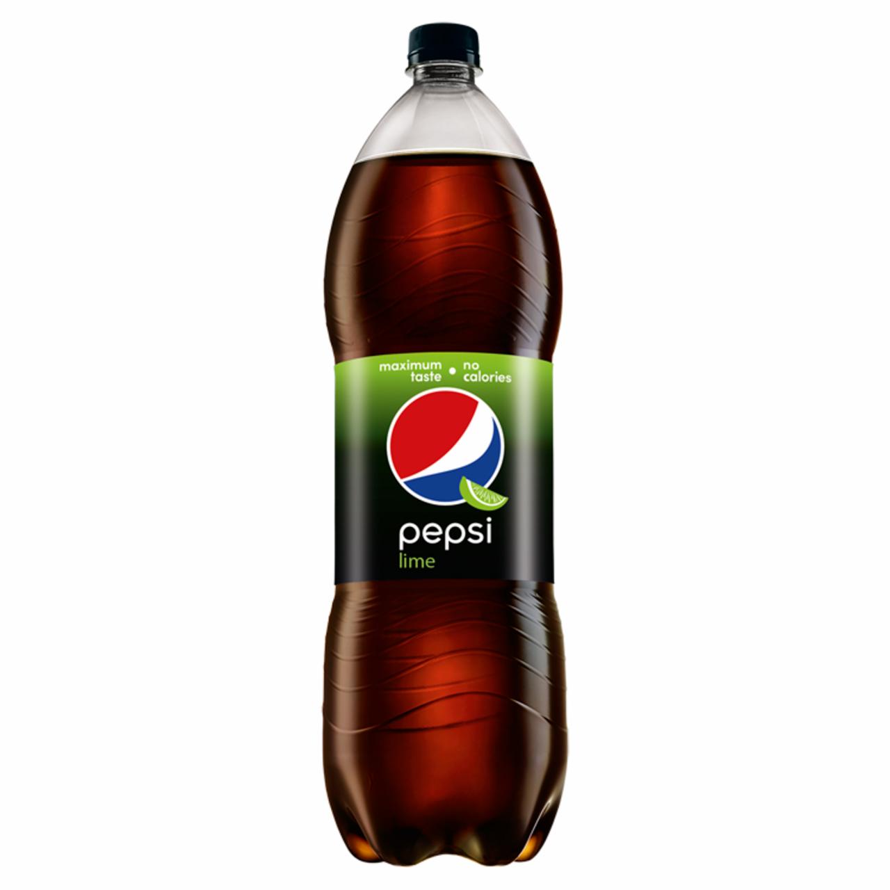 Zdjęcia - Pepsi Lime Napój gazowany 2 l