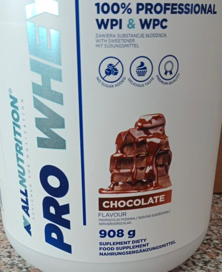 Zdjęcia - Odżywka all nutrition whey protein chocolade flavour