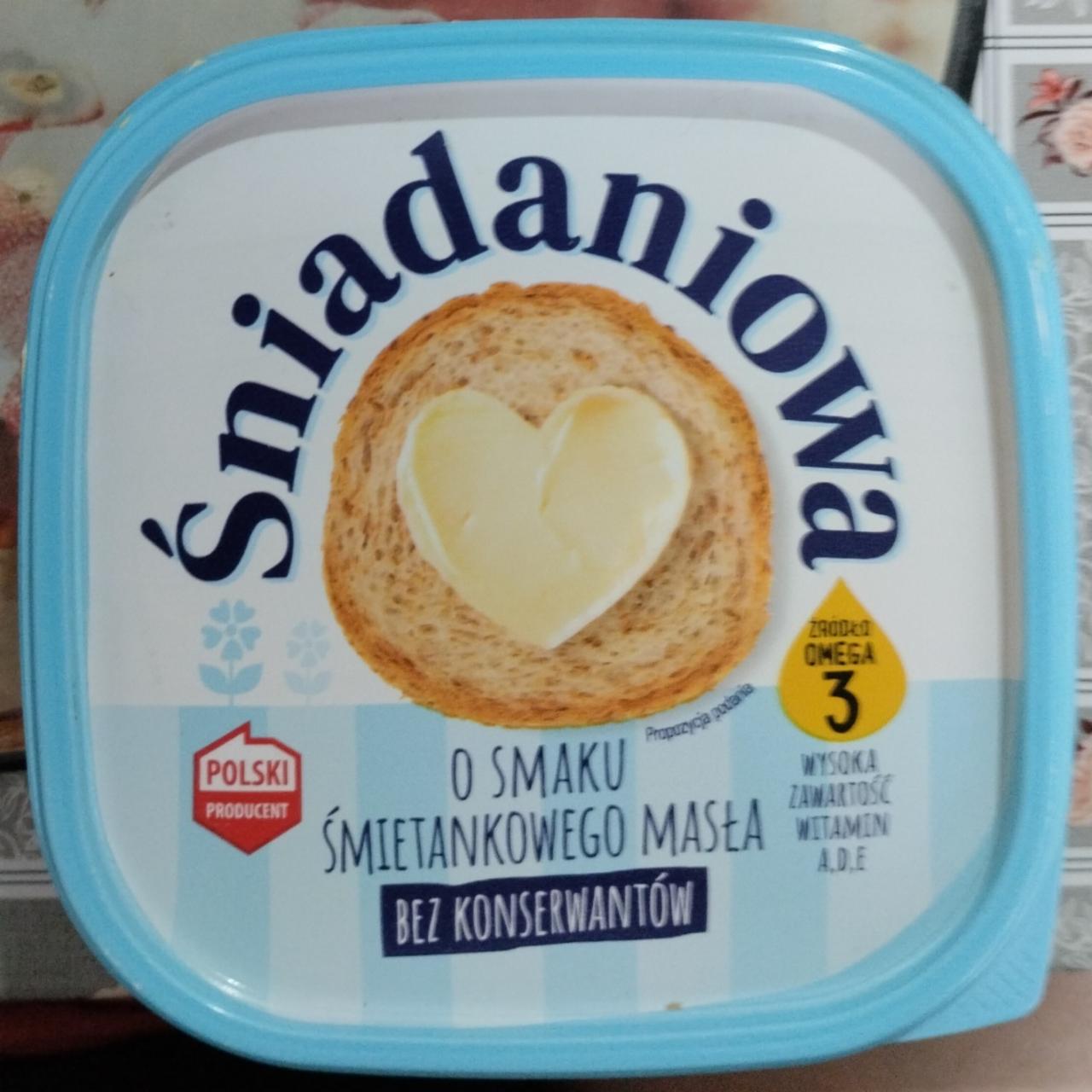 Zdjęcia - Śniadaniowa margaryna o smaku śmietankowego masła