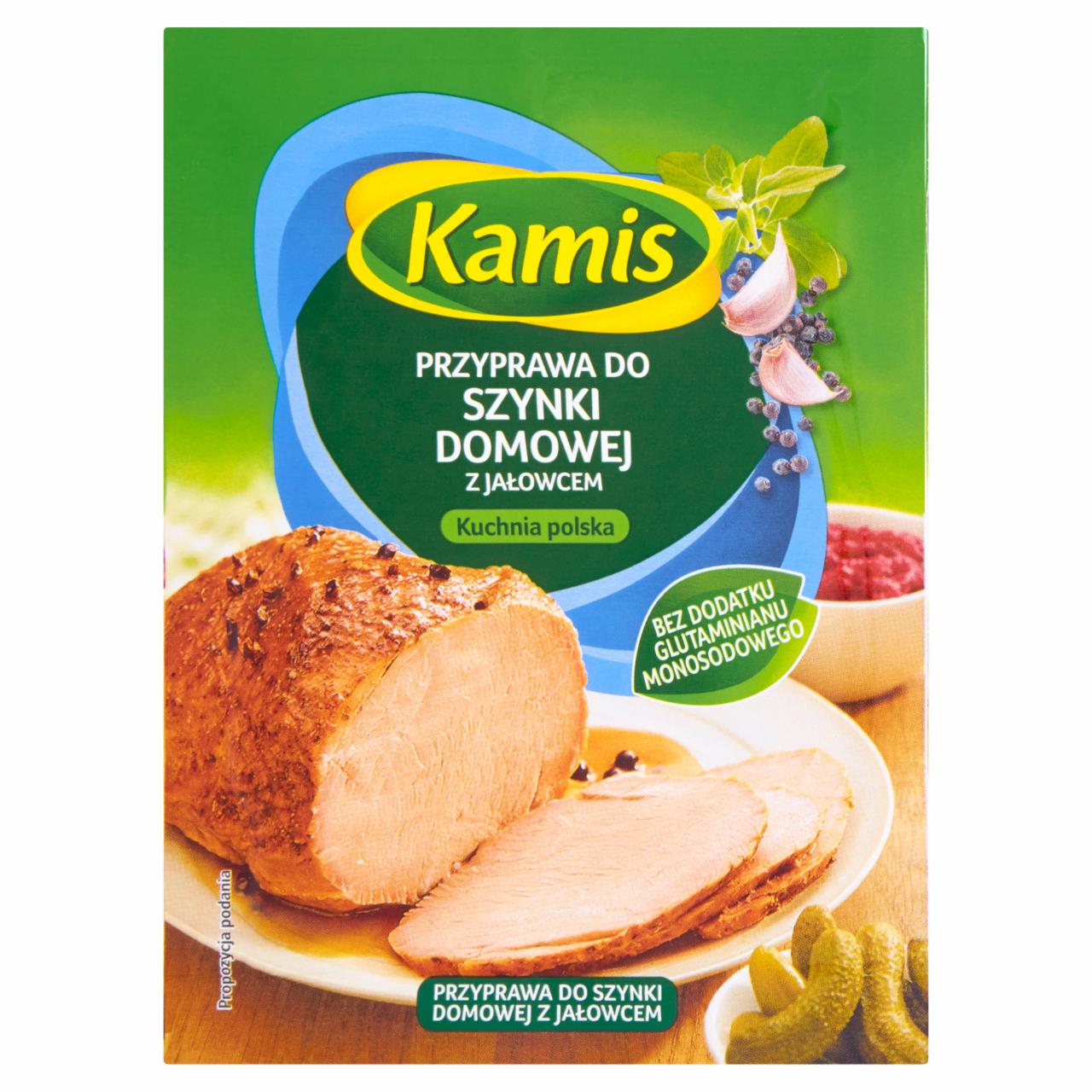 Zdjęcia - Kamis Kuchnia polska Przyprawa do szynki domowej z jałowcem Mieszanka przyprawowa 22 g