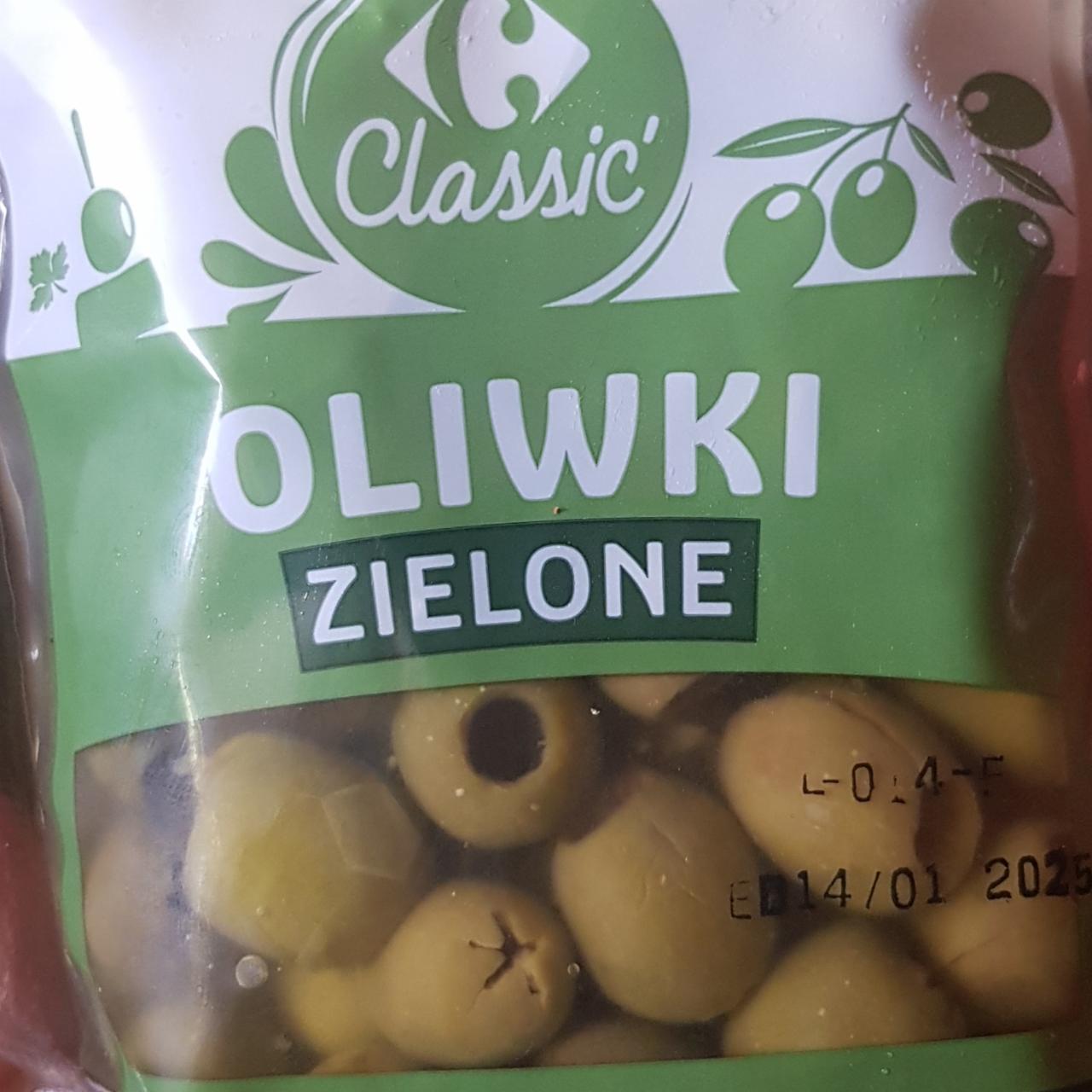 Zdjęcia - oliwki zielone Carrefour Classic