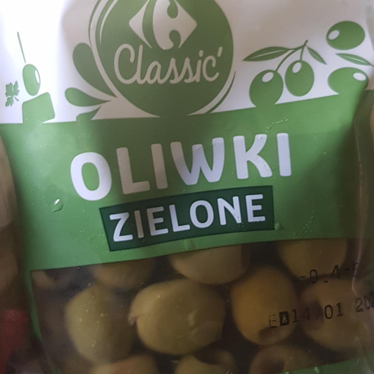 Zdjęcia - oliwki zielone Carrefour Classic