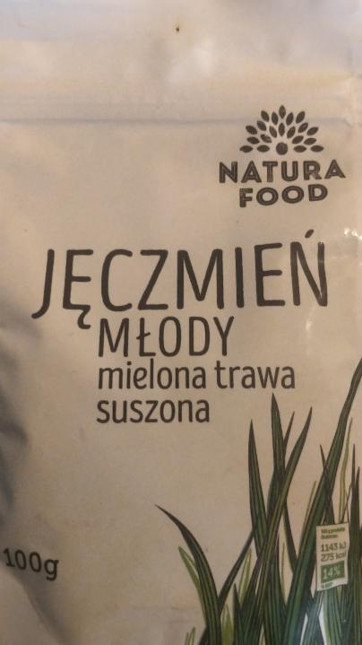 Zdjęcia - Jęczmień Młody mielona trawa suszona Natura food