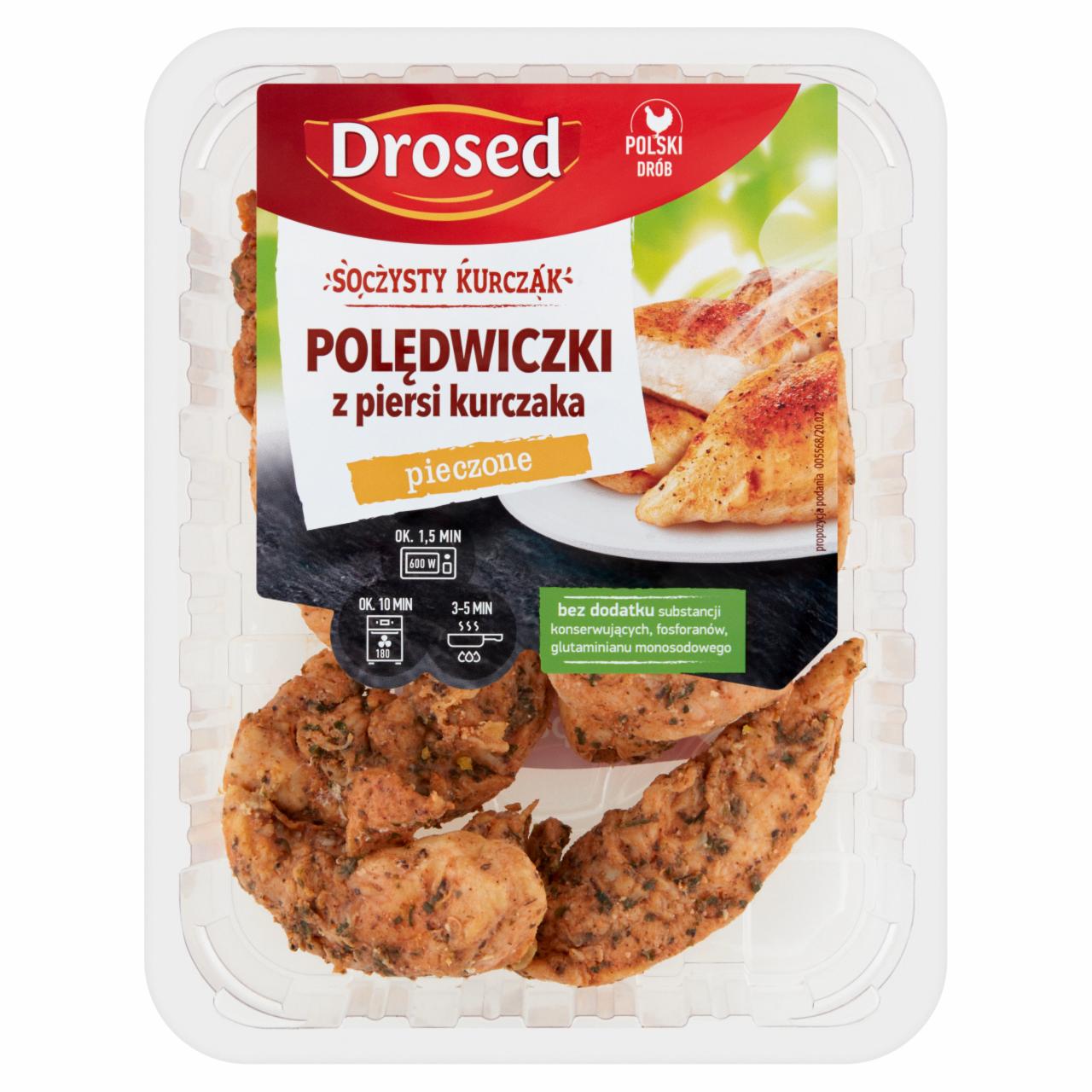 Zdjęcia - Drosed Polędwiczki z piersi kurczaka pieczone 350 g