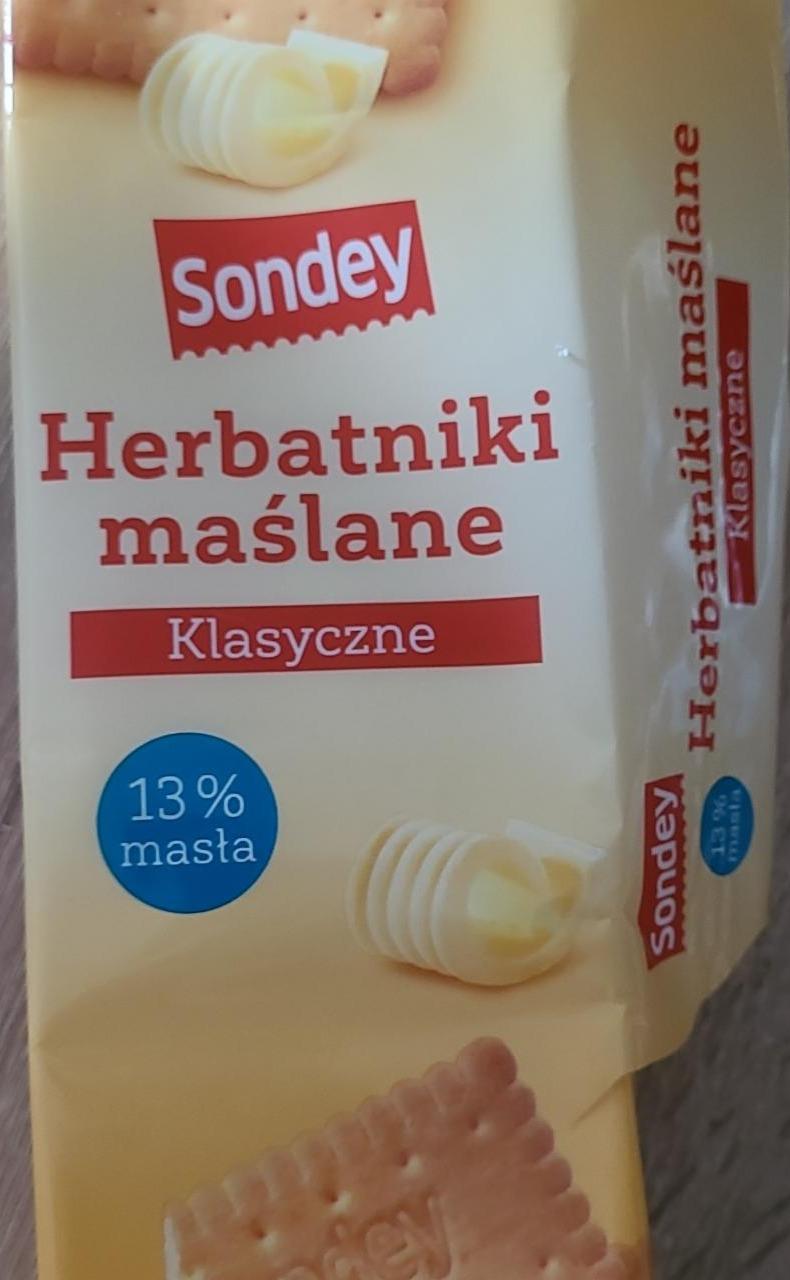 Zdjęcia - Herbatniki maślane klasyczne Sondey