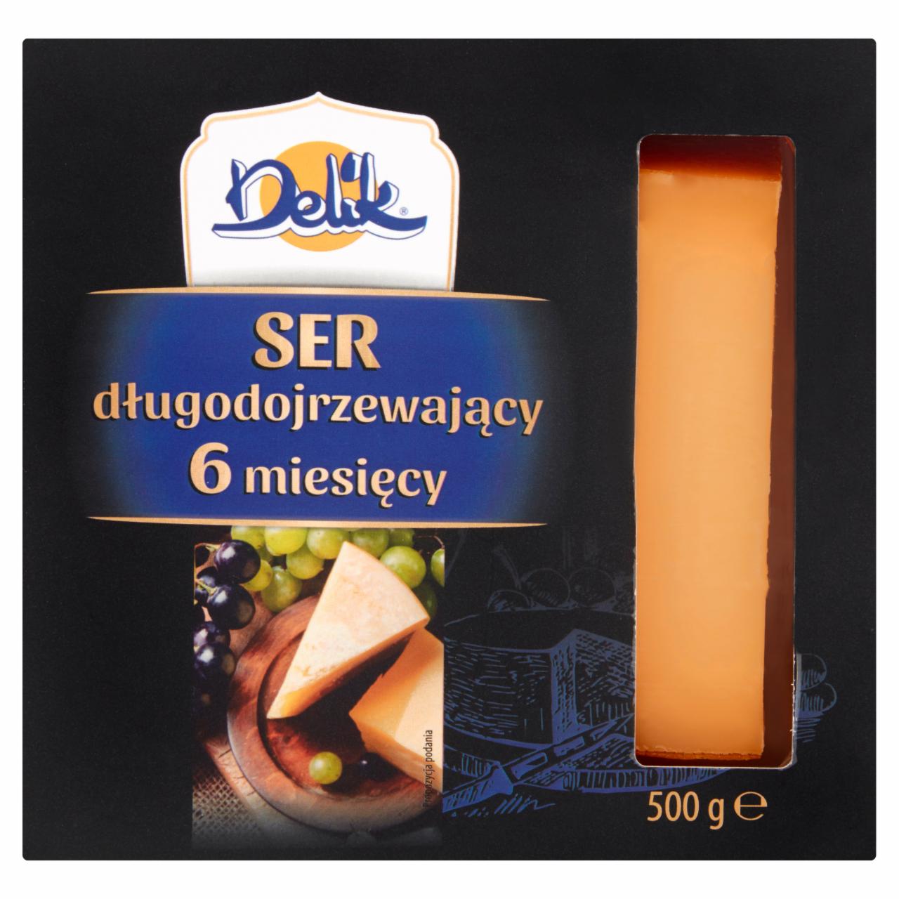 Zdjęcia - Delik Ser długodojrzewający 6 miesięcy 500 g