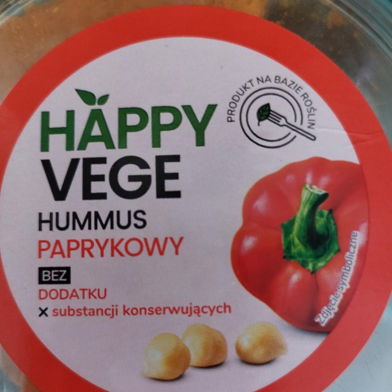 Zdjęcia - Hummus Paprykowy Happy Vege