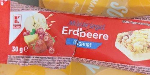 Zdjęcia - Müsliriegel erdbeere joghurt K-Classic