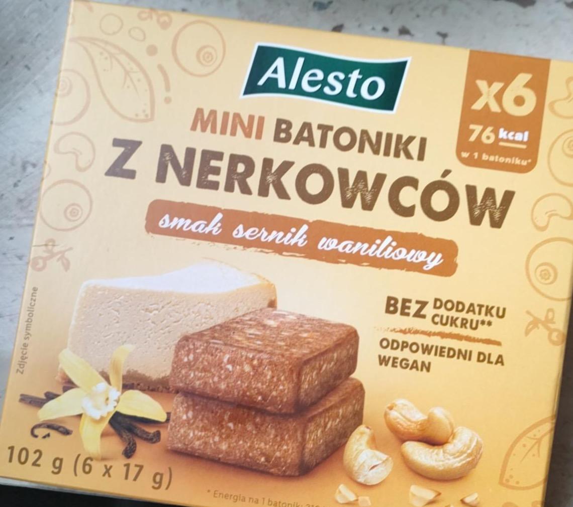 Zdjęcia - Mini batoniki z nerkowców Alesto