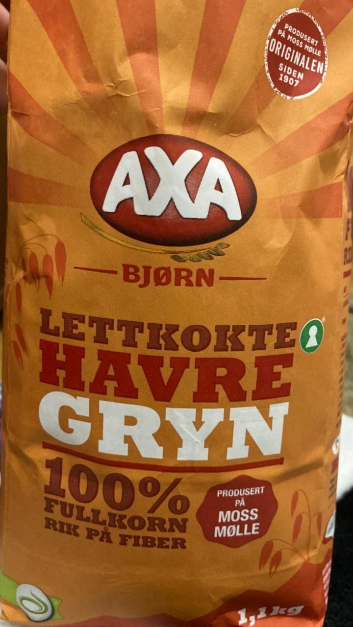 Zdjęcia - Bjørn Lettkokte Havregryn Axa