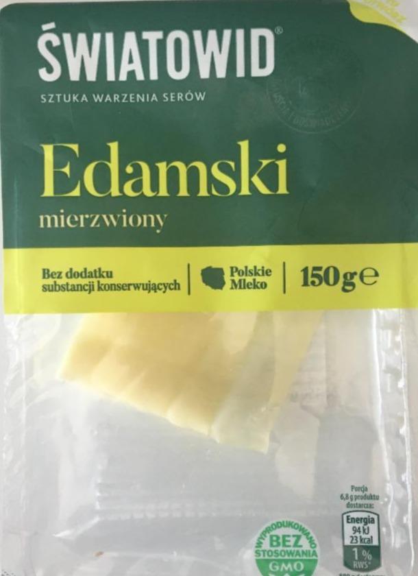 Zdjęcia - Edamski mierzwiony w plastrach Światowid