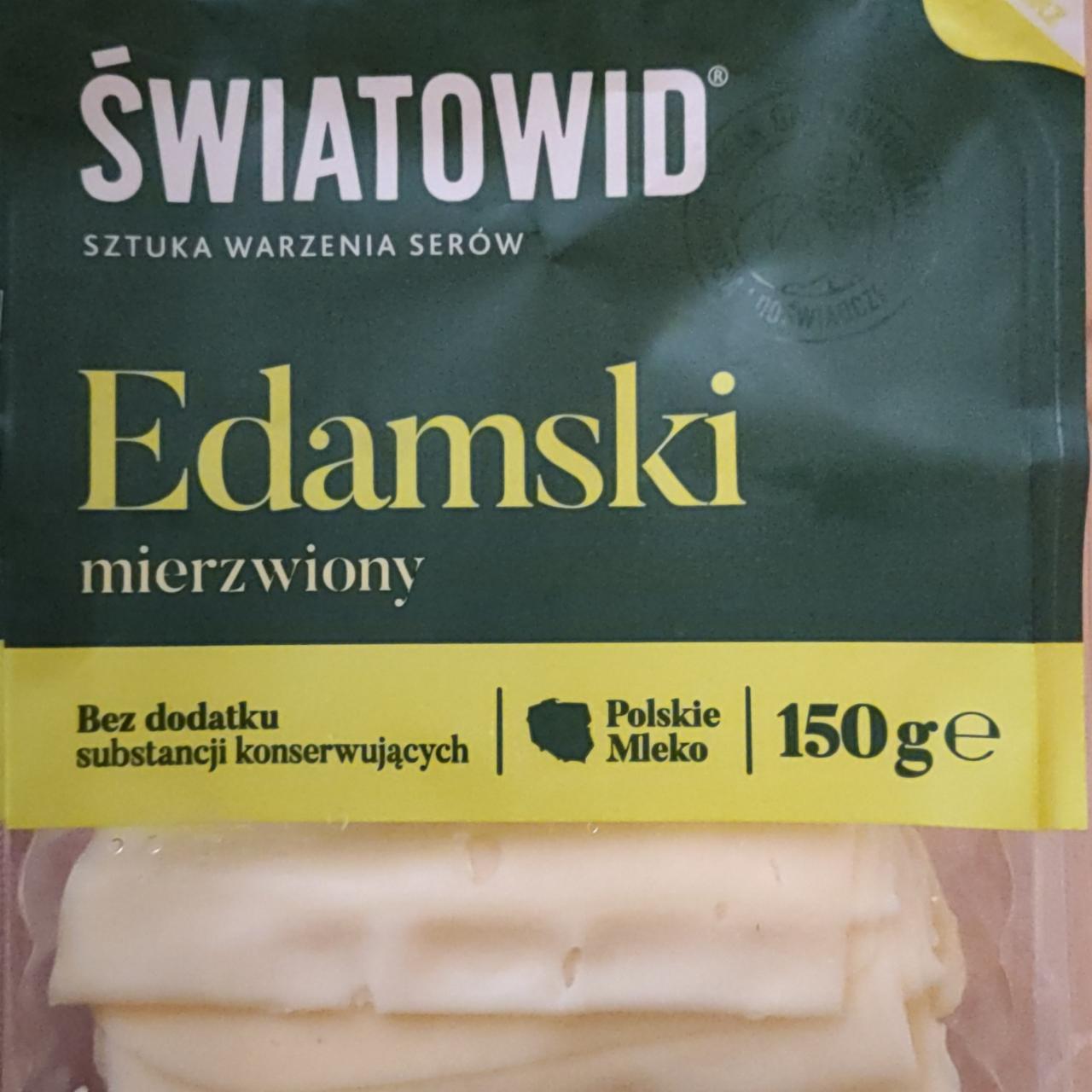 Zdjęcia - Edamski mierzwiony w plastrach Światowid