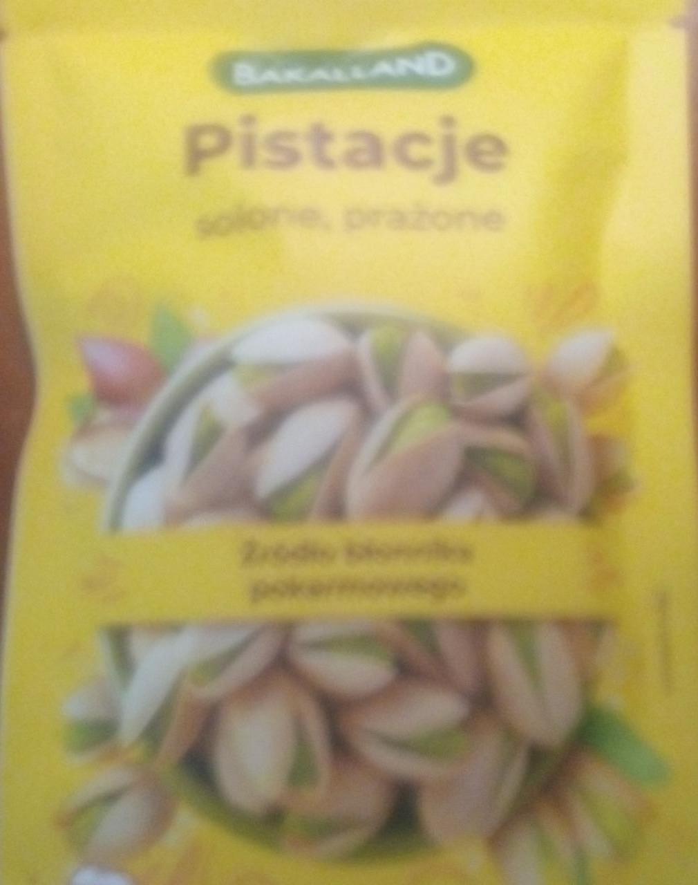 Zdjęcia - Bakalland Pistacje solone prażone 40 g