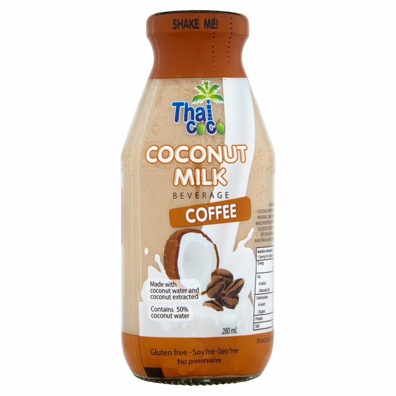 Zdjęcia - Thai Coco Mleczko kokosowe o smaku kawy 280 ml