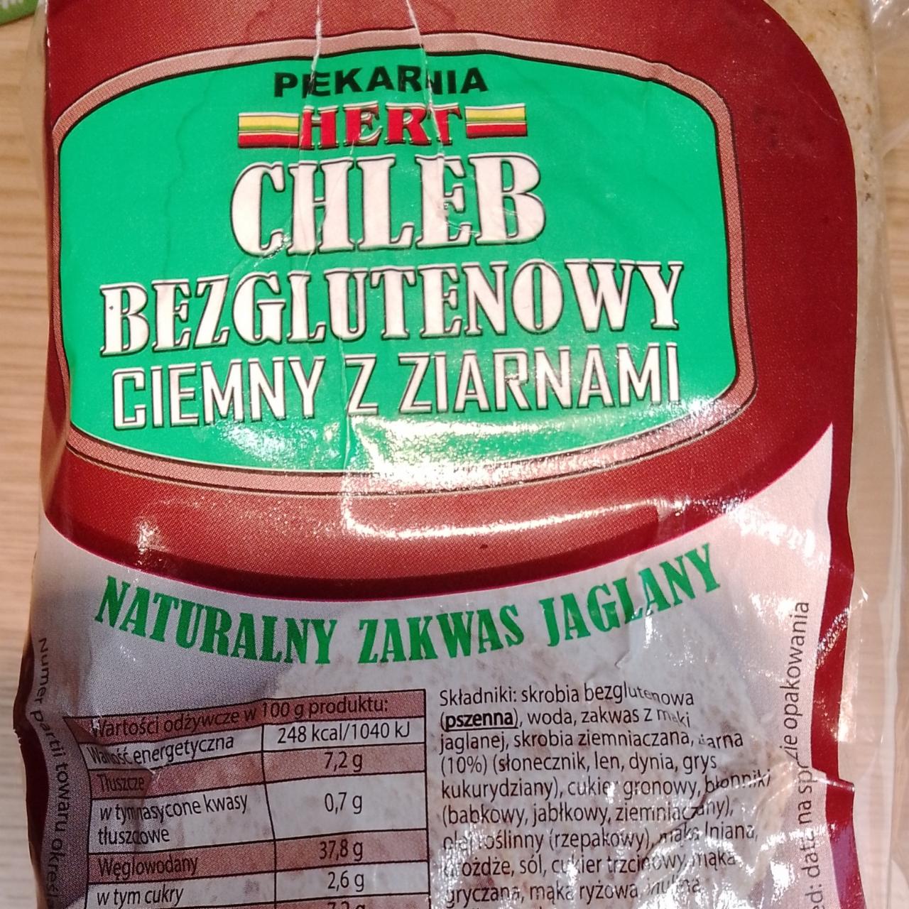 Zdjęcia - Chleb bezglutenowy ciny z ziarnami Hert