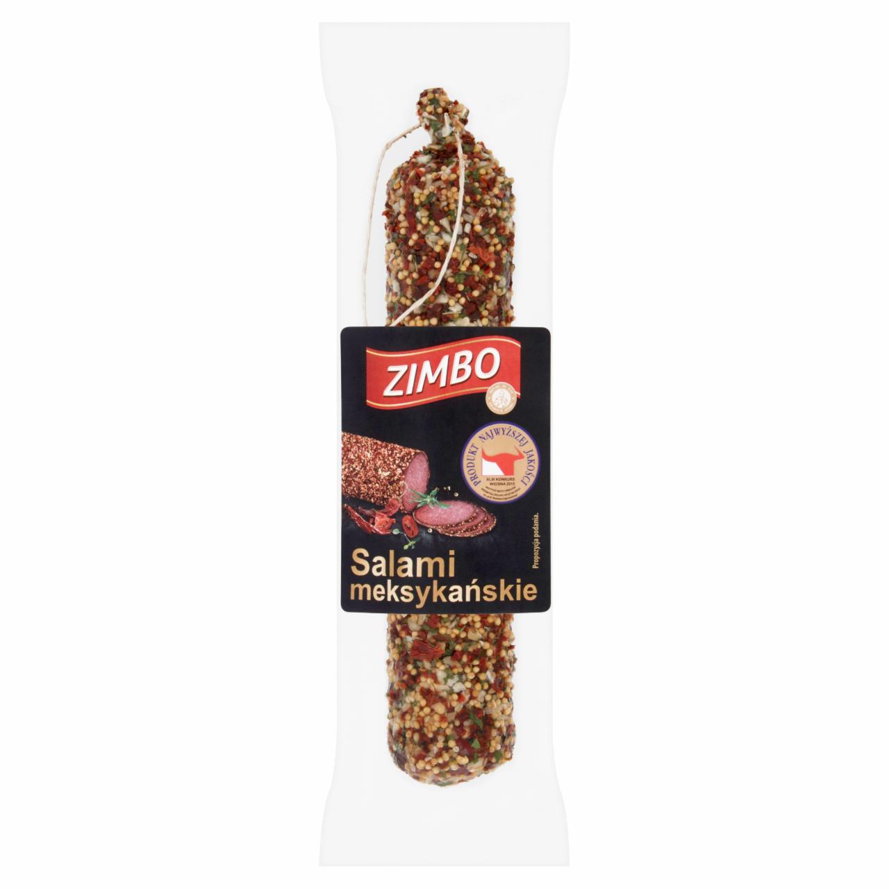 Zdjęcia - Zimbo Salami meksykańskie 250 g