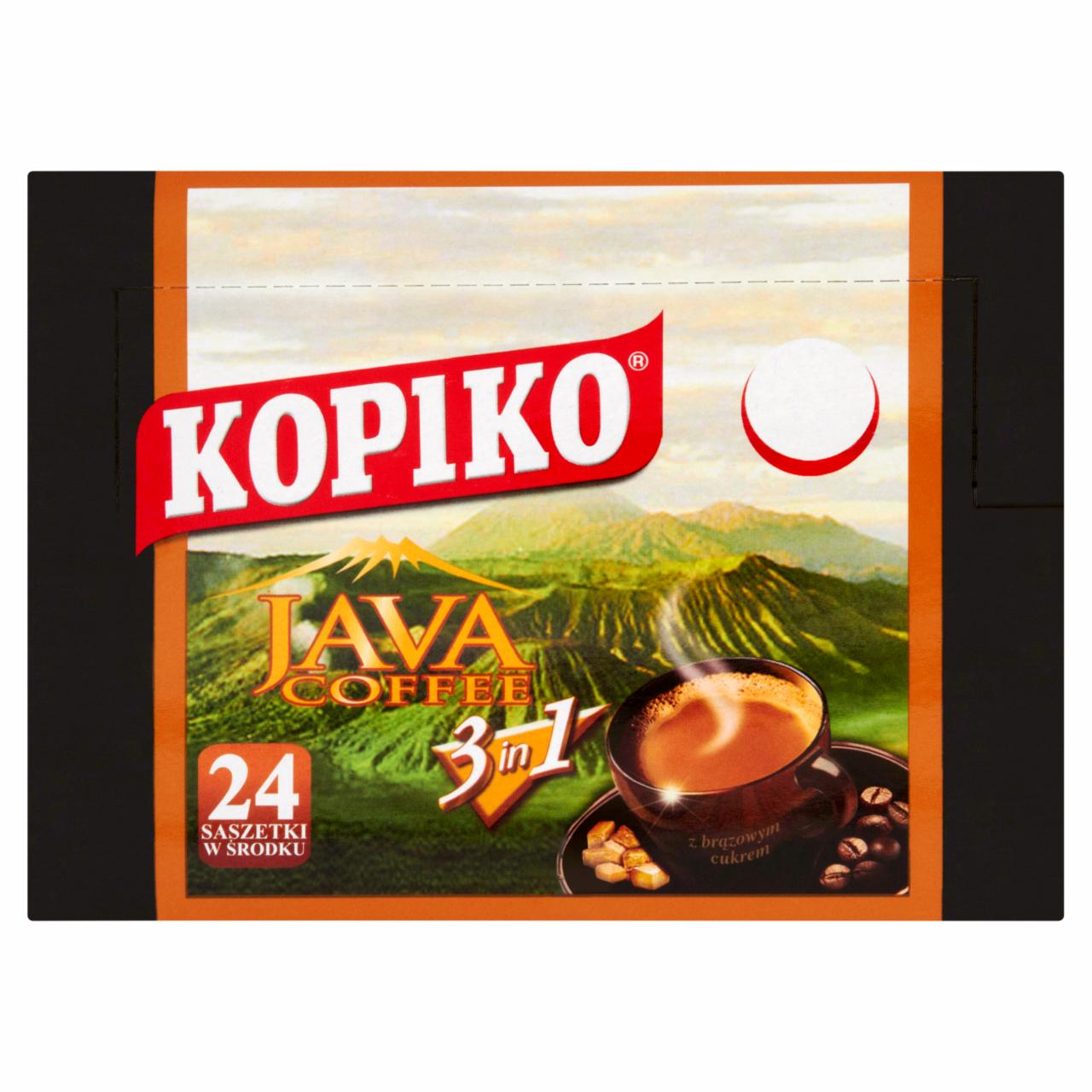 Zdjęcia - Kopiko Java Coffee 3in1 Rozpuszczalny napój kawowy 504 g (24 x 21 g)